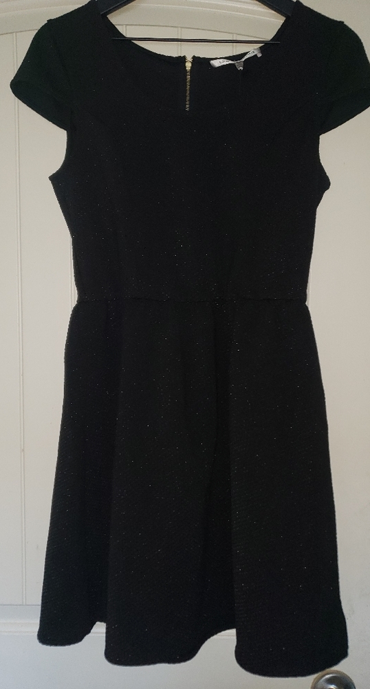 Collective Concepts Textured Glitter Dress